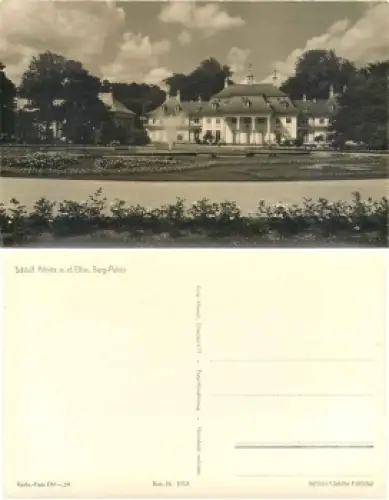 Pillnitz Dresden Schloss Berg Palais  *1956 Hanich1013