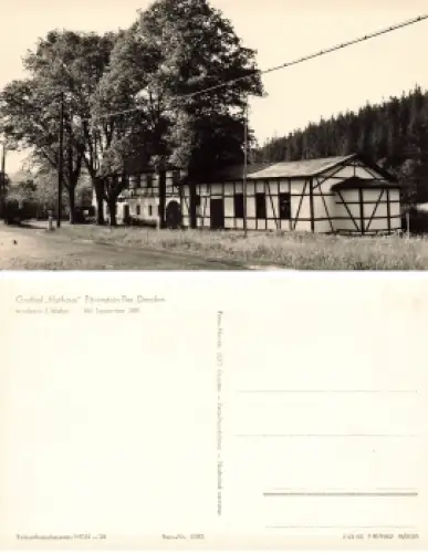 01773 Bärenstein Altenberg Gasthof Huthaus *1965 Hanich1082