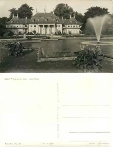 Pillnitz Dresden Schlossgarten Berg Palais *1958 Hanich1099