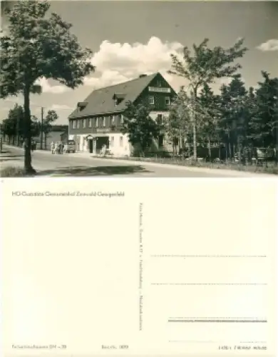 01773 Zinnwald Georgenfeld Grenzsteinhof *1961 Hanich1070