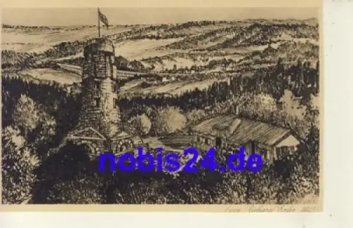 08491 Netzschkau Bismarckturm *ca.1940