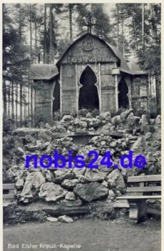 08645 Bad Elster Kreuz Quelle *ca.1950
