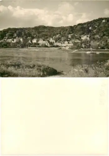 Wachwitz Dresden Elbterrasse Druckvorlage 1970 Hanich Foto