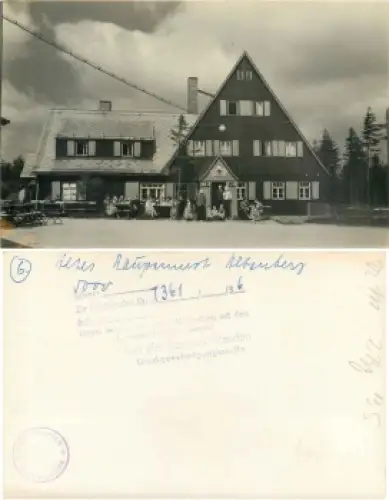 01773 Altenberg Waldschänke "Altes Raupennest" *1956 Hanich Druckvorlage