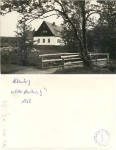 01773 Altenberg Erzgebirge Jugendherberge "Otto Buchwitz" Druckvorlage *1958 Hanich