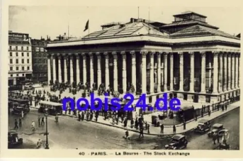 Paris La Bourse *ca.1930