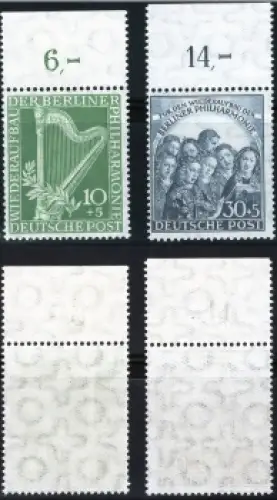 Westberlin Michel 72-73 ** Berliner Philharmonie postfrisch