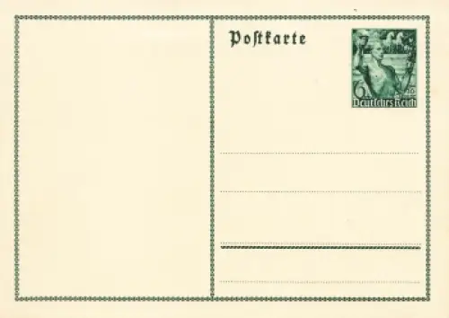 Deutsches Reich Ganzsache zum 30. Januar 1938 *