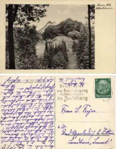 Meißen Schloss Siebeneichen o 21.7.1934