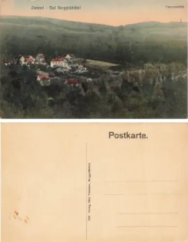 01816 Zwiesel Bad Berggießhübel Panorama * um 1920