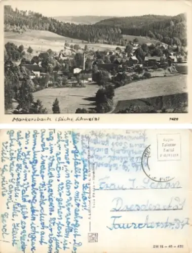 01816 Markersbach Bad Gottleuba-Berggießhübel o um 1950