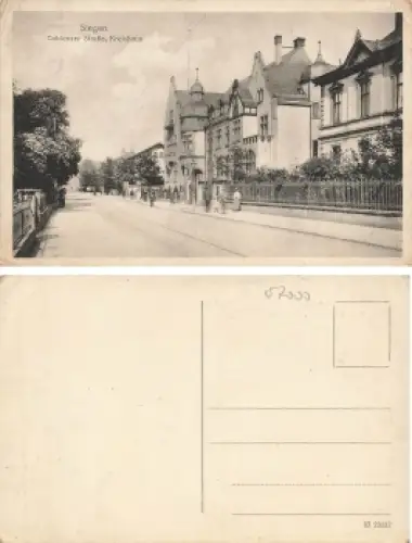 Siegen Westfalen Coblenzer Strasse Kreishaus * um 1910