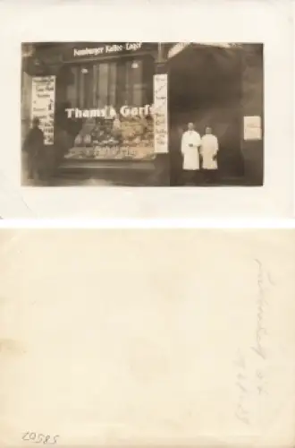 Lüdenscheid Markt 19 Lebensmittel Laden Thams & Garfs 1929
