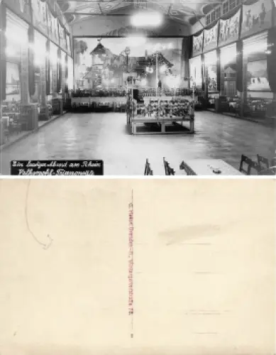 Dresden Volkswohl Trianonsäle Schützenplatz 4 Ein lustiger Abend am Rhein um 1920