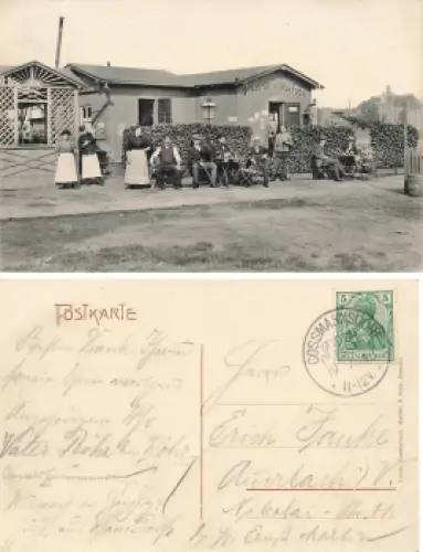 Johannstadt Dresden Restaurant Max Focke Käthe-Kollwitz-Ufer 23b o 1912