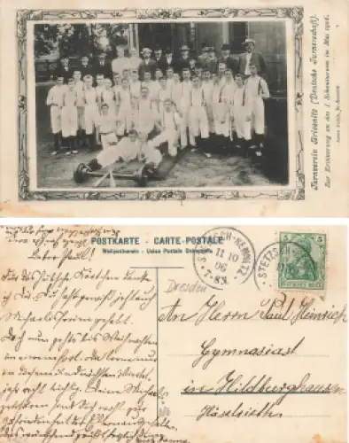 Zschieren Dresden Gasthof zum Elbtal * um 1920