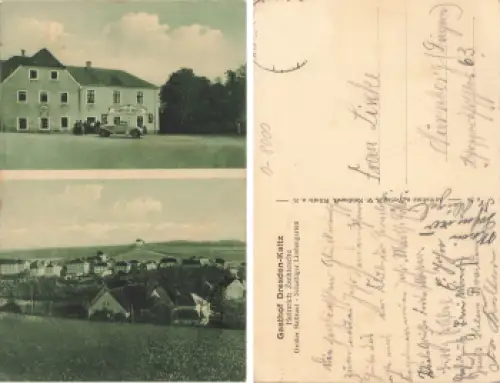 Kaitz Dresden Gasthof Heinrich Zschiesche o um 1920