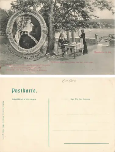 Blasewitz Dresden Schillerplatz 1 Restaurant Goethe Garten o 1912