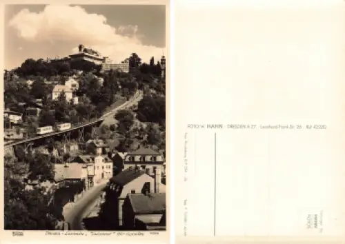 Loschwitz Dresden HO Gaststätte Luisenhof * 1963 Verlag Hahn-Foto12756
