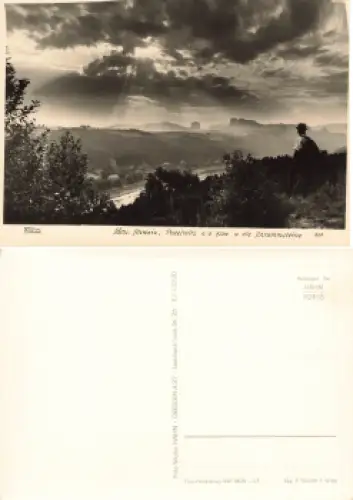 01814 Postelwitz und die Schrammsteine * 1966 Verlag Hahn-Foto920