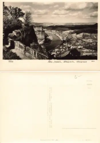 01824 Königstein Königsnase * 1959 Verlag Hahn-Foto3022