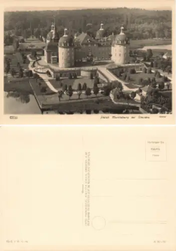 01468 Moritzburg Schloss * 1955 Verlag Hahn-Foto10072