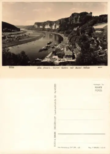 01824 Kurort Rathen * 1954 Verlag Hahn-Foto8570