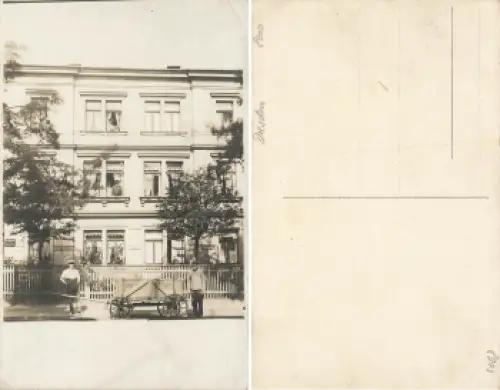 Striesen Dresden Paul Gerhardt Strasse 16 Carl Bachmann Baugewerk Echtfoto * um 1930
