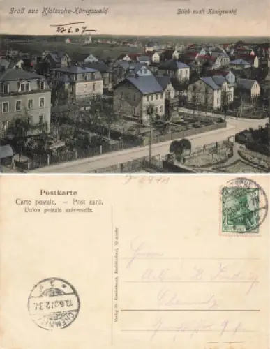 Klotzsche-Königswald Dresden o 1907