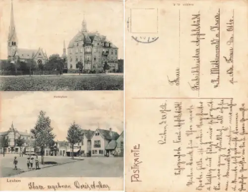 Leuben Dresden alter und neuer Marktplatz o 1907