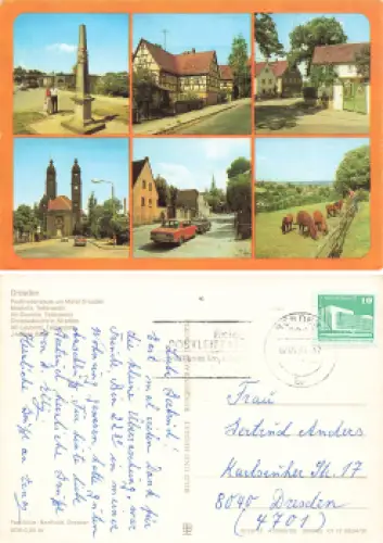 Mockritz Dresden Gostritz Strehlen Leubnitz o 1986