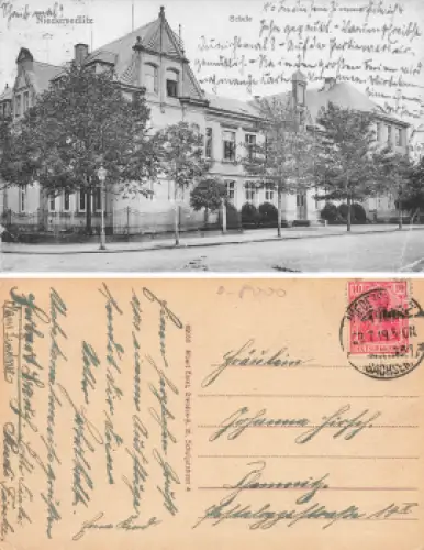 Niedersedlitz Dresden Schule o 1919