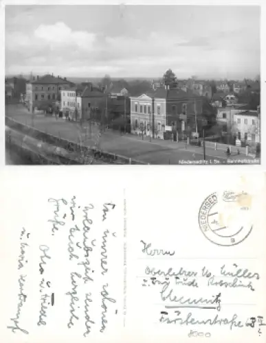 Niedersedlitz Dresden Bahnhofstrasse o um 1940