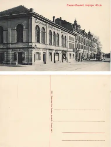 Pieschen Dresden Leipziger Straße Ball Etablissement Stadt Bremen * um 1910