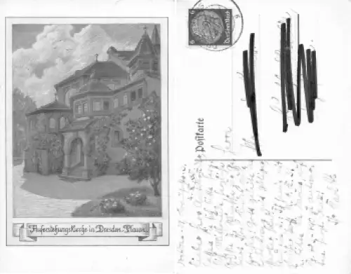 Plauen Dresden Auferstehungskirche o 1935
