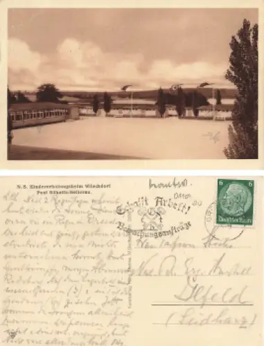 Rähnitz Dresden N-S- Kindererholungsheim Wilschdorf o 1935