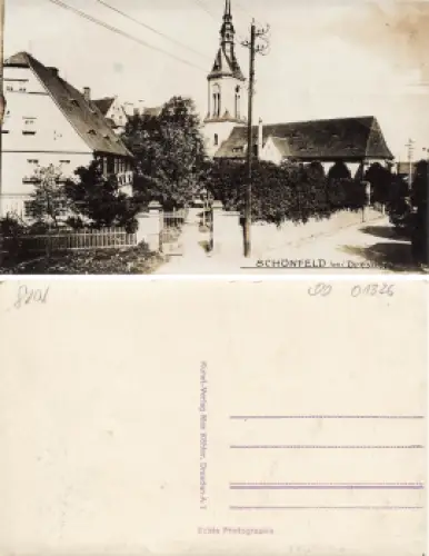 Schönfeld-Weißig Dresden * um 1920