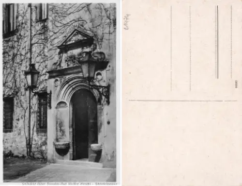 Schönfeld-Weißig Dresden Schloßeingang * um 1920