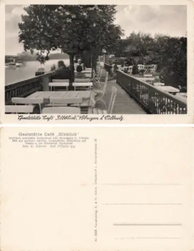 Söbrigen Dresden Cafe Elbblick K. Körner * um 1930