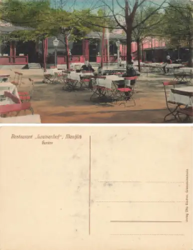Meußlitz Dresden Restaurant Louisenhof * um 1910