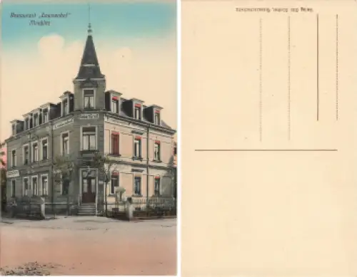 Meußlitz Dresden Restaurant Louisenhof Robert Greif * um 1910
