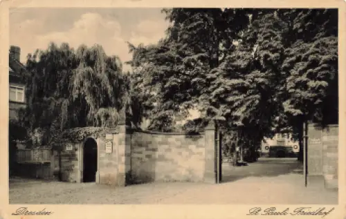 Trachau Dresden St. Pauli Friedhof o 1942