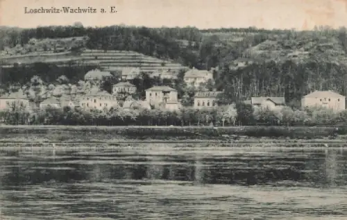Wachwitz Dresden Gasthof Königs Weinberg Hugo Fritzsche * um 1920