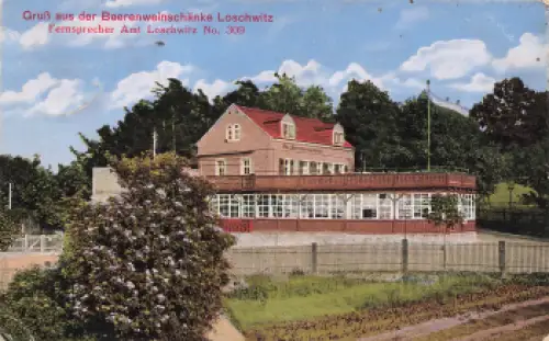 Loschwitz Dresden Beerenweinschänke o 1917