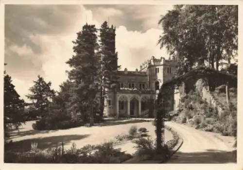 Loschwitz Dresden Schloss Eckberg Bautzner Strasse * um 1940