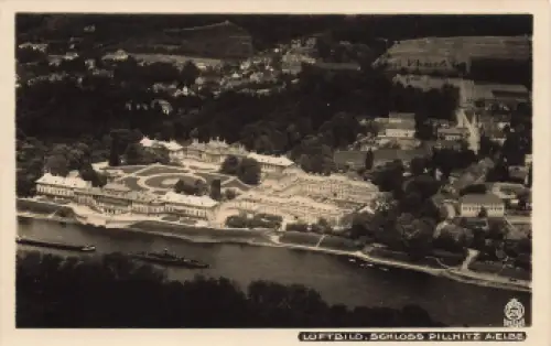 Pillnitz Dresden Schloss * 1929 Hahn-Foto5220