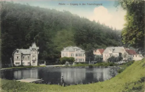 Pillnitz Dresden Friedrichsgrund gebraucht um 1920