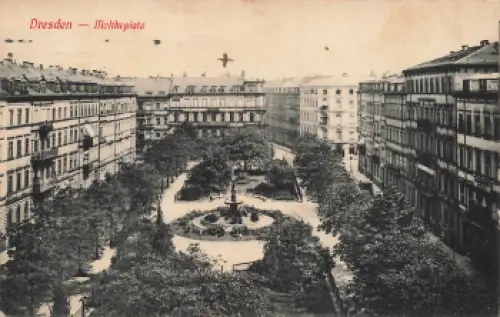 Seevorstadt Dresden Moltkeplatz o 1920
