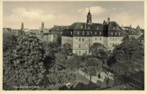 Seevorstadt Dresden Große Plauensche Straße 16 Josephinenstift Rückansicht * um 1930