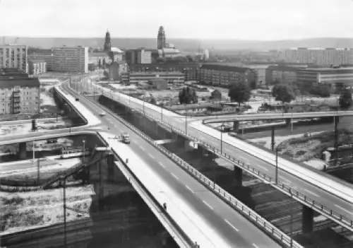 Dresden Hochstrasse gebraucht 1969